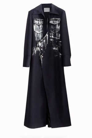 Quick Outfits, Modest Fashion Outfits Ideas White Distressed Long Blazer