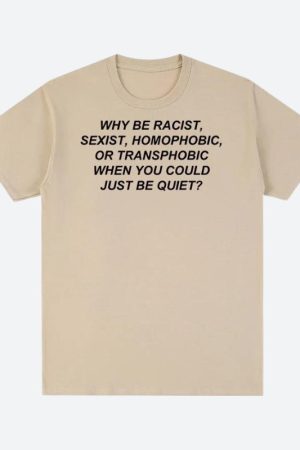 Quick Outfits, Modest Fashion Outfits Ideas Why Be Racist Tee