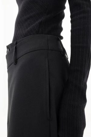 Quick Outfits, Modest Fashion Outfits Ideas Wrap Front Wide Leg Pants