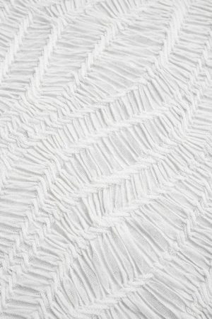 Quick Outfits, Modest Fashion Outfits Ideas Wrinkled Lace Up Mini Dress