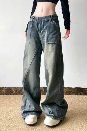 Quick Outfits, Modest Fashion Outfits Ideas Y2K Baggy Jeans