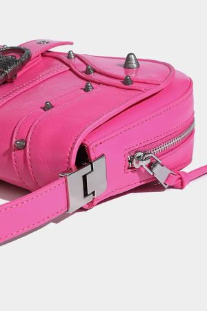 Quick Outfits, Modest Fashion Outfits Ideas Y2K Candy Belted Baguette Bag