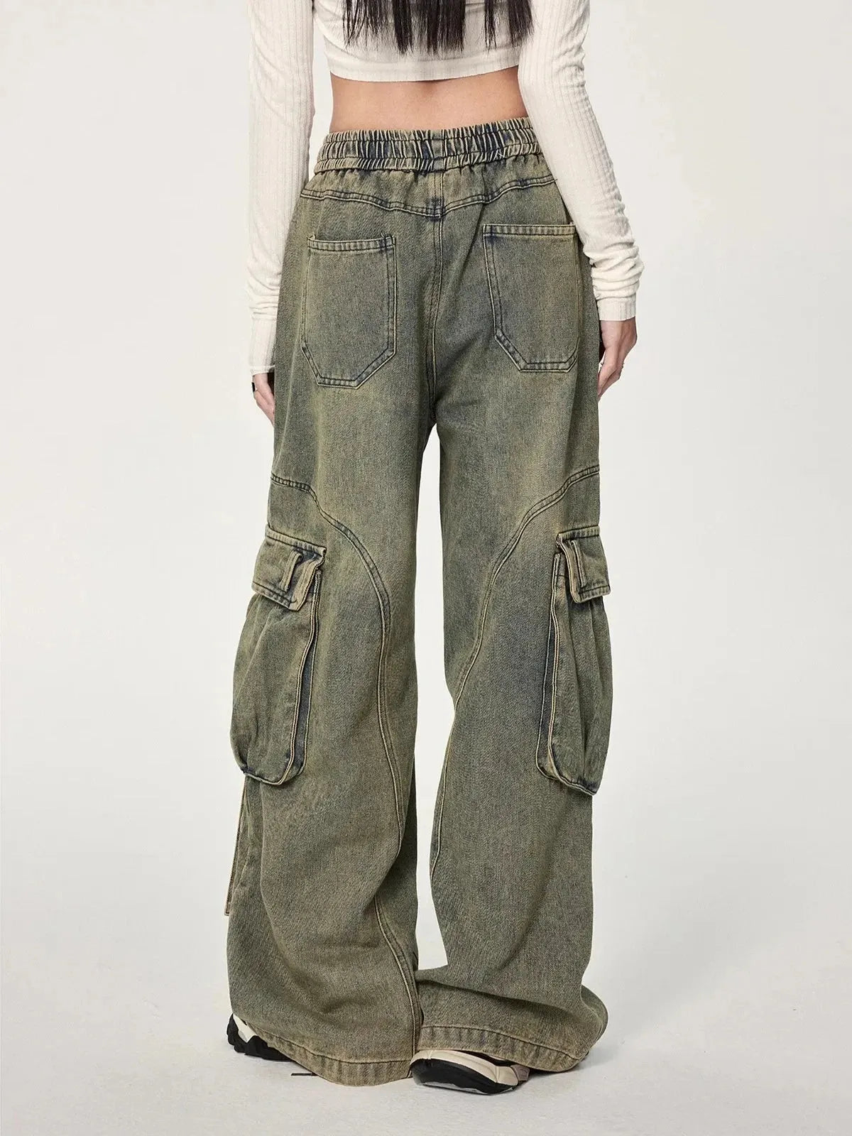Quick Outfits, Modest Fashion Outfits Ideas Y2K Cargo Jeans Quick Outfits, Modest Fashion Outfits Ideas Y2K Cargo Jeans