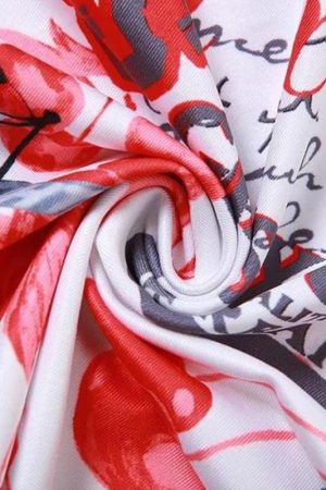 Quick Outfits, Modest Fashion Outfits Ideas Y2K Cherry Slit Mini Dress