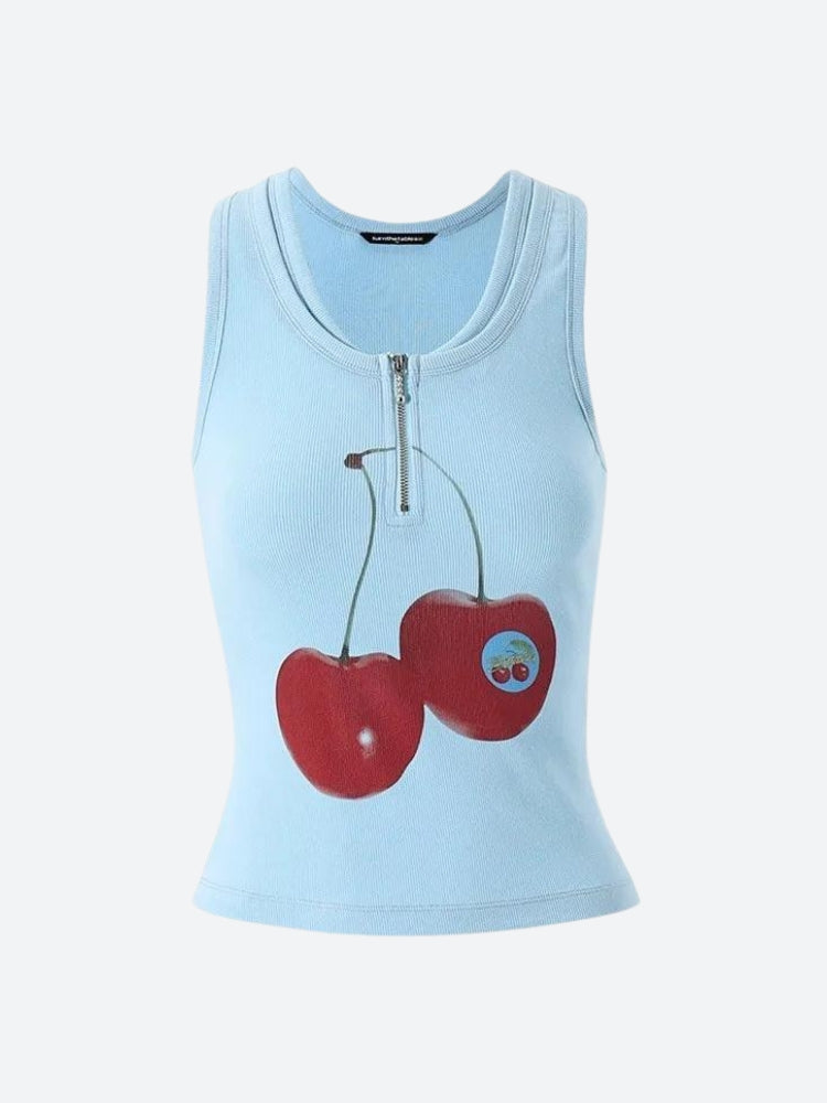 Quick Outfits, Modest Fashion Outfits Ideas Y2K Cherry Top Quick Outfits, Modest Fashion Outfits Ideas Y2K Cherry Top