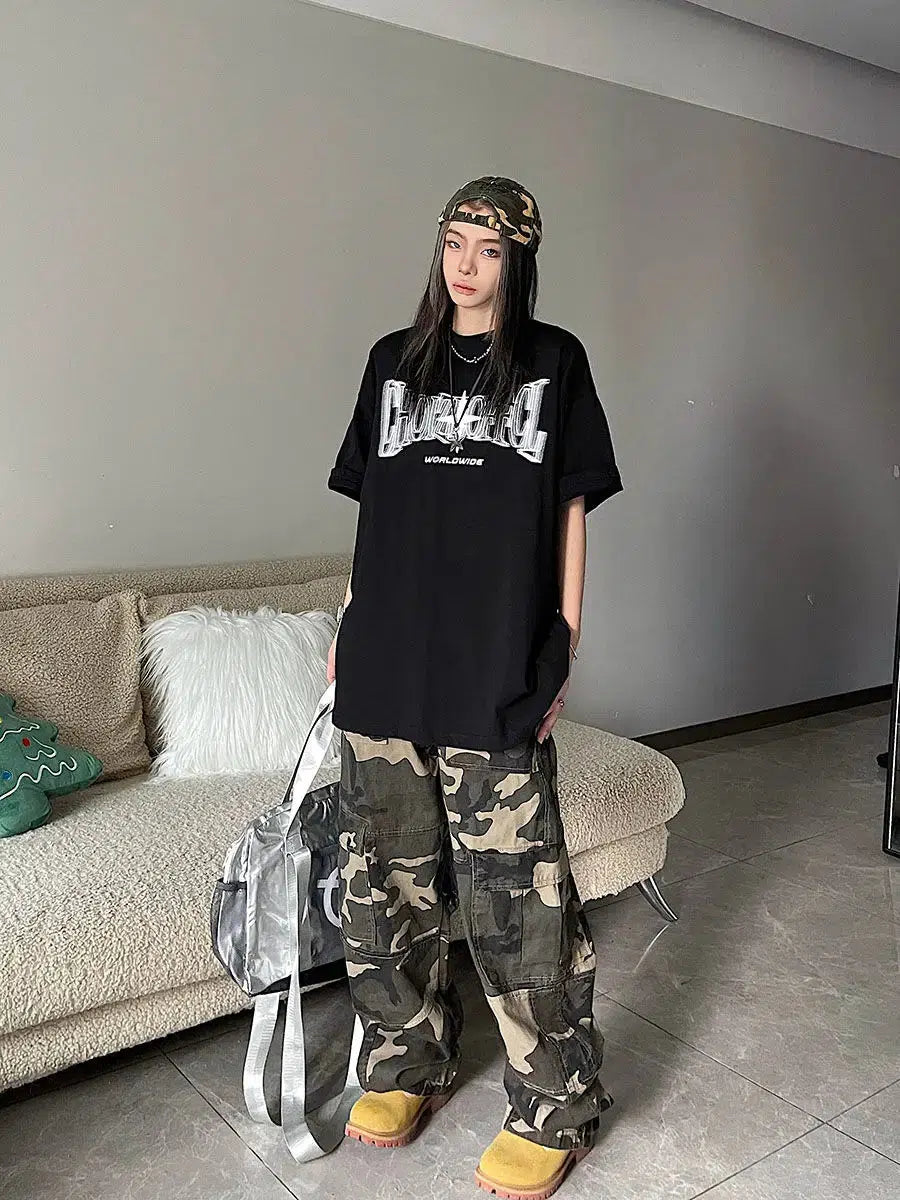 Quick Outfits, Modest Fashion Outfits Ideas Y2K Shiny Star Worldwide Tee Quick Outfits, Modest Fashion Outfits Ideas Y2K Shiny Star Worldwide Tee