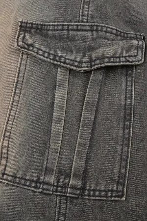 Quick Outfits, Modest Fashion Outfits Ideas Y2K Side Strap Cargo Maxi Skirt