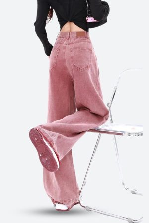 Quick Outfits, Modest Fashion Outfits Ideas Y2K Star Denim Jeans