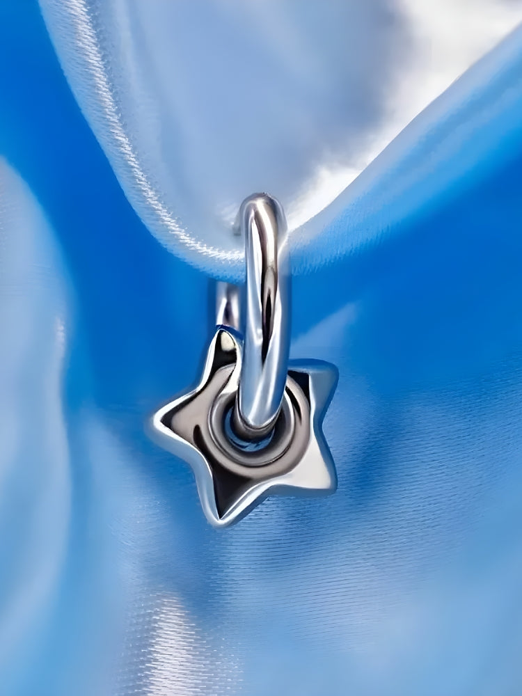 Quick Outfits, Modest Fashion Outfits Ideas Y2K Star Heart Hoop Earrings Quick Outfits, Modest Fashion Outfits Ideas Y2K Star Heart Hoop Earrings