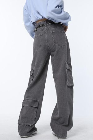 Quick Outfits, Modest Fashion Outfits Ideas Y2K Star Printed Cargo Pants