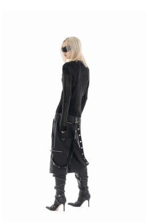 Quick Outfits, Modest Fashion Outfits Ideas Y2K Star Tall Long Sleeve Corduroy Sweater