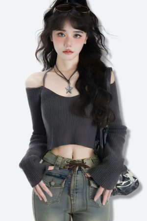 Quick Outfits, Modest Fashion Outfits Ideas Y2K Sweater