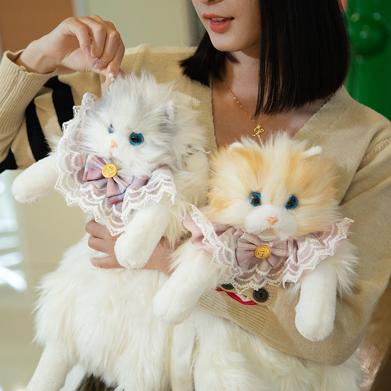 Ragdoll Cat Plush Backpack Toy - Cute Stuffed Doll Bag for Kids, Perfect Birthday Gift for Friends and Girlfriends