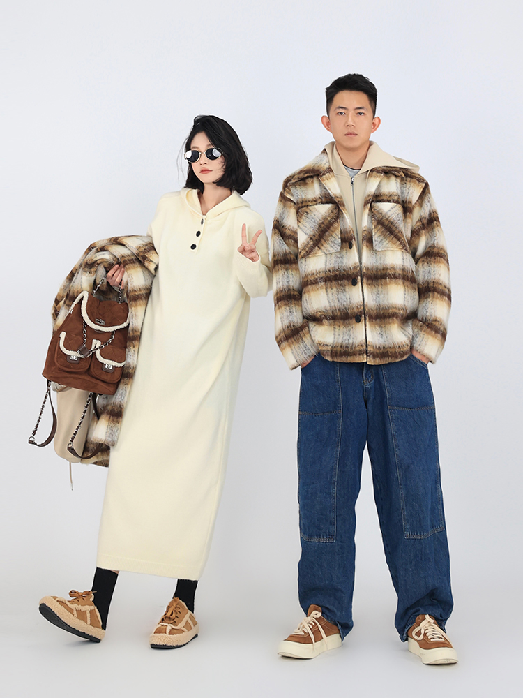 Red Hooded Long Sleeve Dress for Women - Korean Style, Elegant Loose Fit, Autumn and Winter Fashion, Casual Oversized Dress Red Hooded Long Sleeve Dress for Women - Korean Style, Elegant Loose Fit, Autumn and Winter Fashion, Casual Oversized Dress