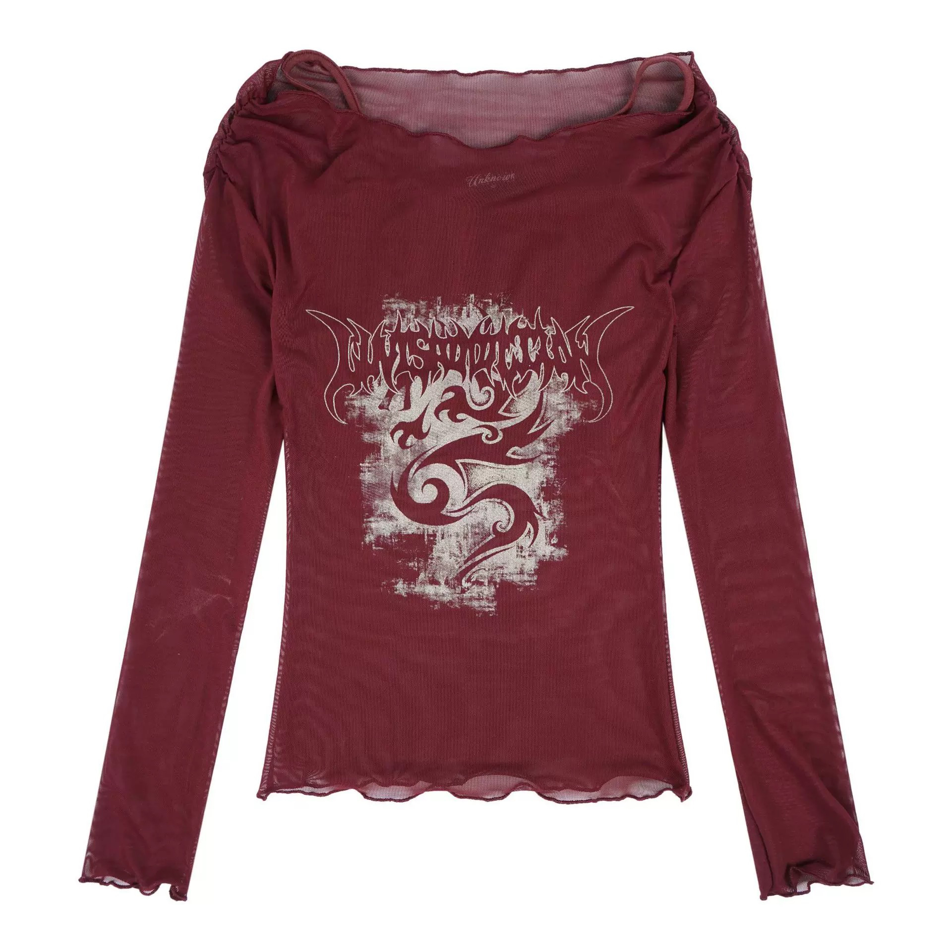 Red Mesh Spaghetti Strap Sexy Top Two-Piece Set with Black Cargo Pants - Trendy Women's Outfit for Y2K and Street Style Red Mesh Spaghetti Strap Sexy Top Two-Piece Set with Black Cargo Pants - Trendy Women's Outfit for Y2K and Street Style