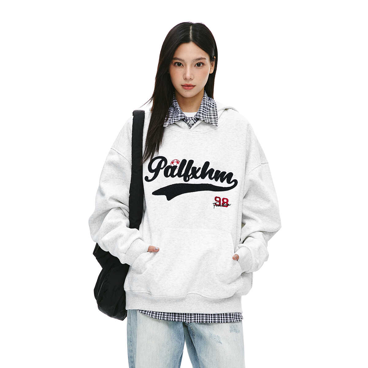 Retro Baseball Hoodie Unisex Loose Fit Sports Jersey Top Jacket - Vintage American Style Streetwear