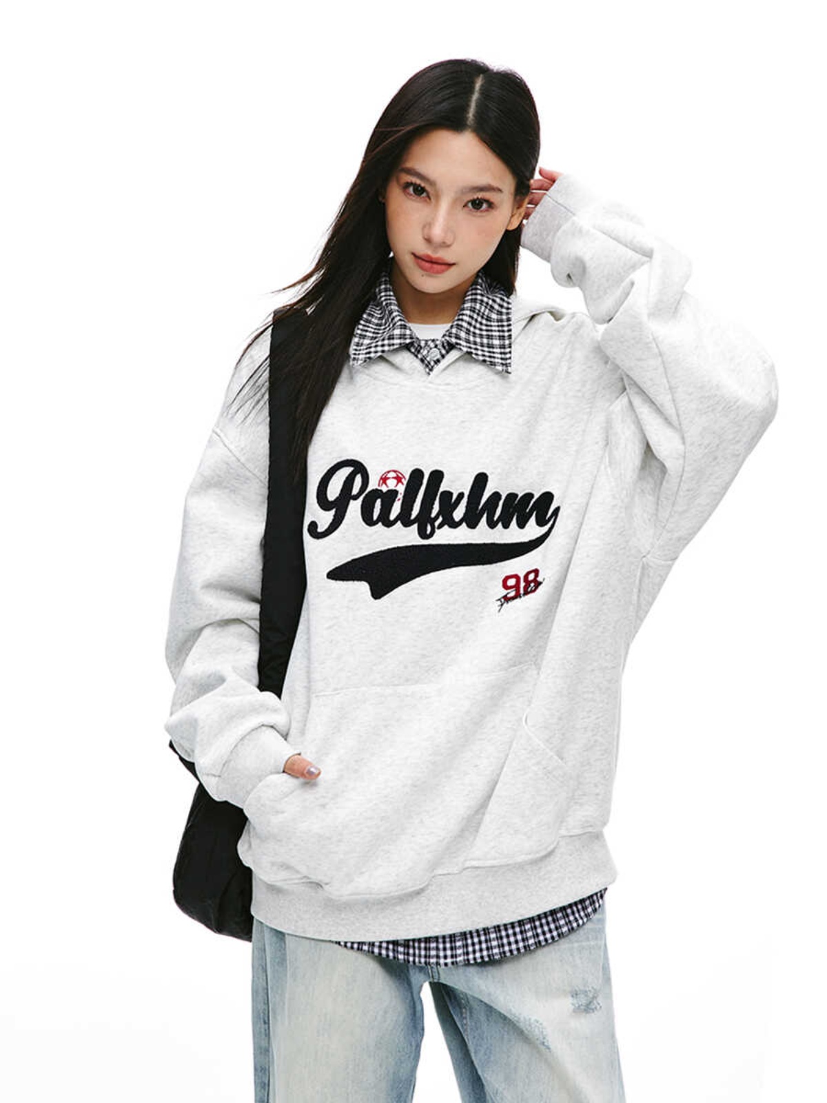 Retro Baseball Hoodie Unisex Loose Fit Sports Jersey Top Jacket - Vintage American Style Streetwear