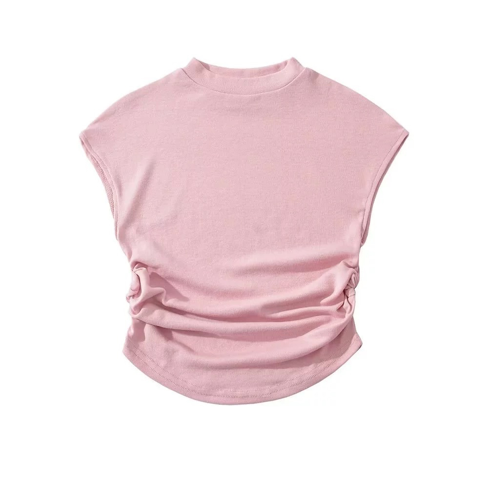 Retro Floral K-Pop Dance Outfit for Women - Casual Pants with Pink Half-Turtleneck Top - 90s Inspired Style Retro Floral K-Pop Dance Outfit for Women - Casual Pants with Pink Half-Turtleneck Top - 90s Inspired Style