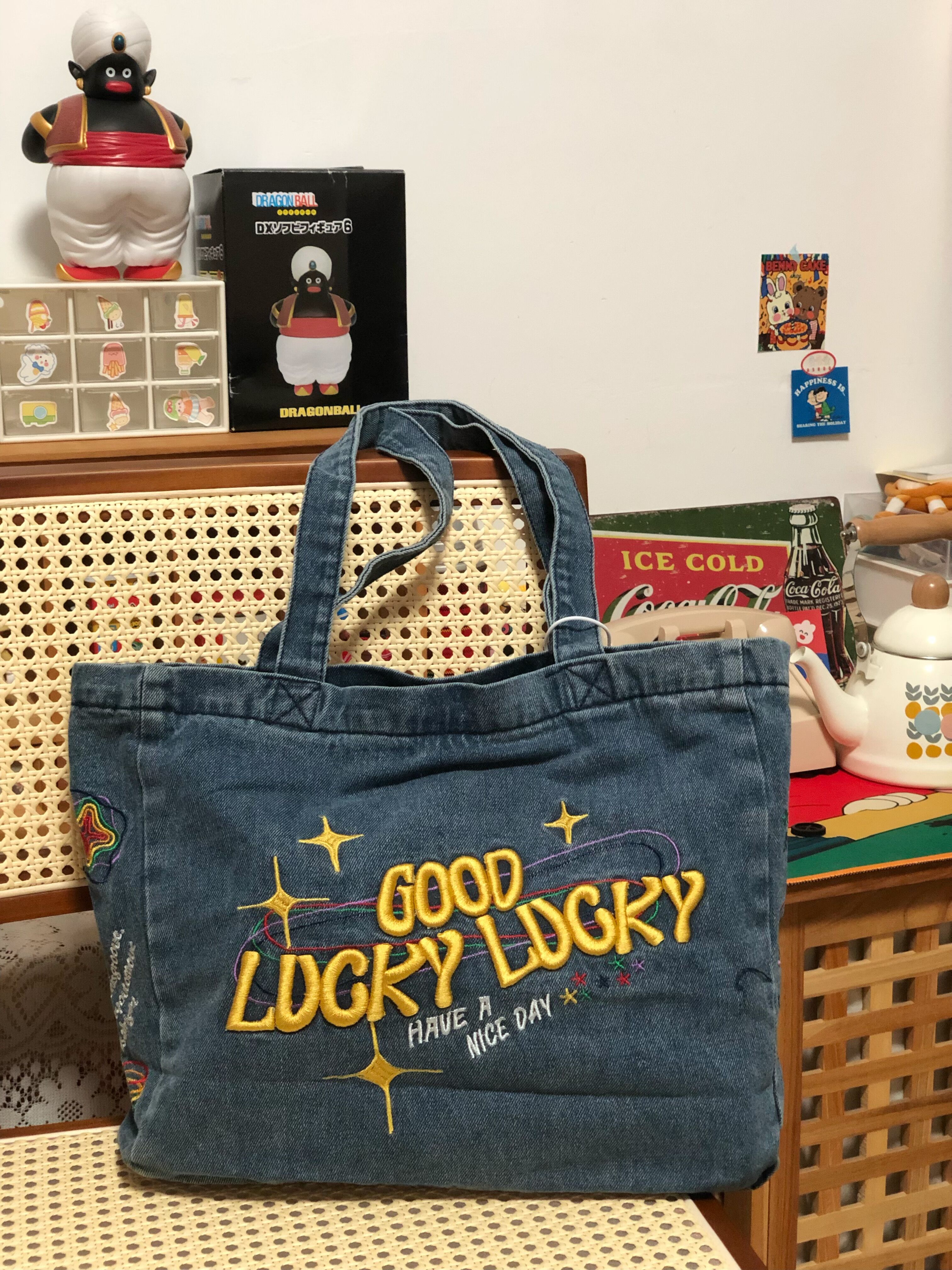 Retro Large Capacity Denim Shoulder Bag for Women - Versatile Vintage Commuter Bag for Students, Y2K Style