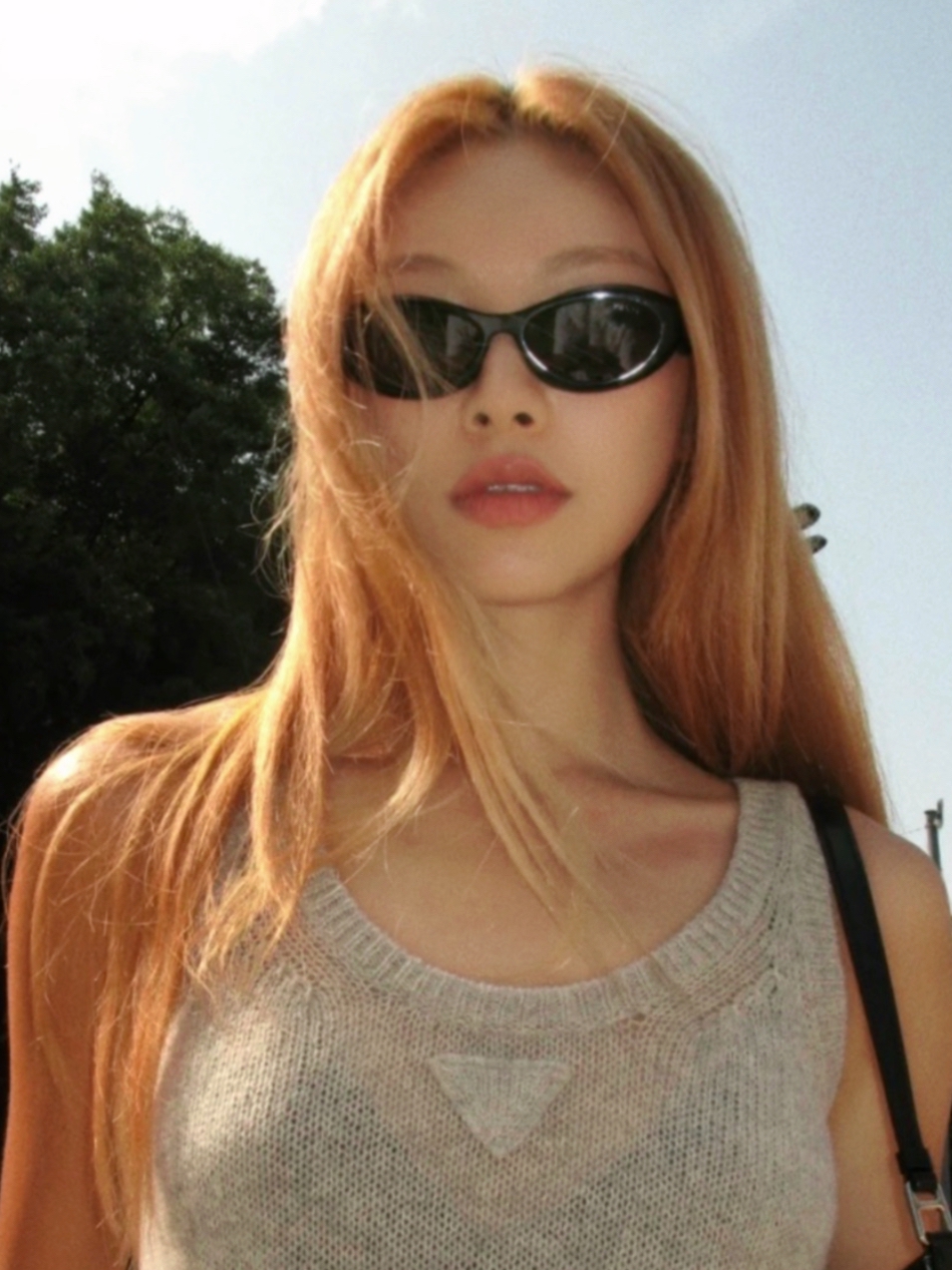 Retro Oval Cat-Eye Sunglasses for Round Faces - Small Frame UV Protection Fashion Accessories