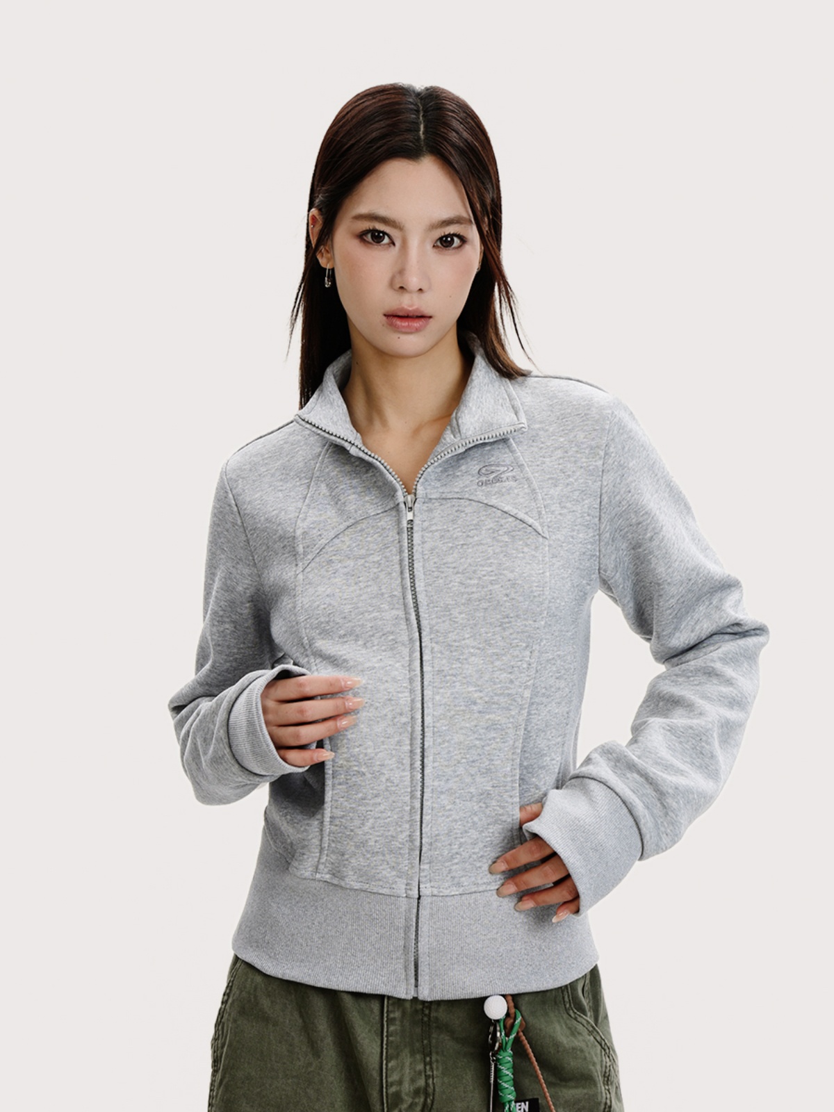 Retro Slim Fit Sports Cardigan Hoodie for Women - Trendy Short Casual Jacket with American Style, Perfect for Y2K and Everyday Wear Retro Slim Fit Sports Cardigan Hoodie for Women - Trendy Short Casual Jacket with American Style, Perfect for Y2K and Everyday Wear