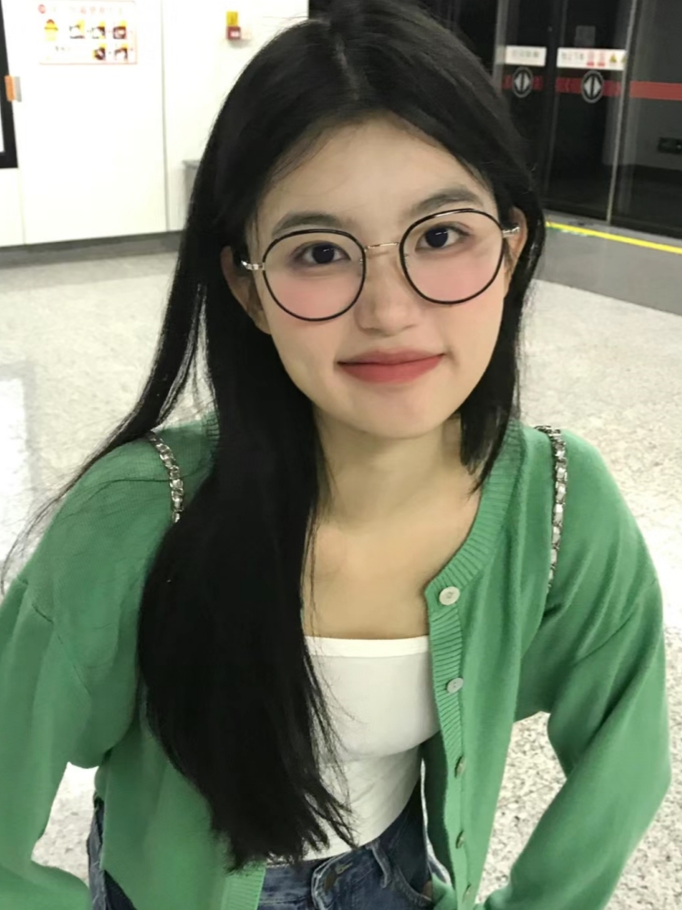 Retro Small Frame Round Glasses for Women - Ultra-Light Prescription Ready Eyewear for a Vintage Natural Look