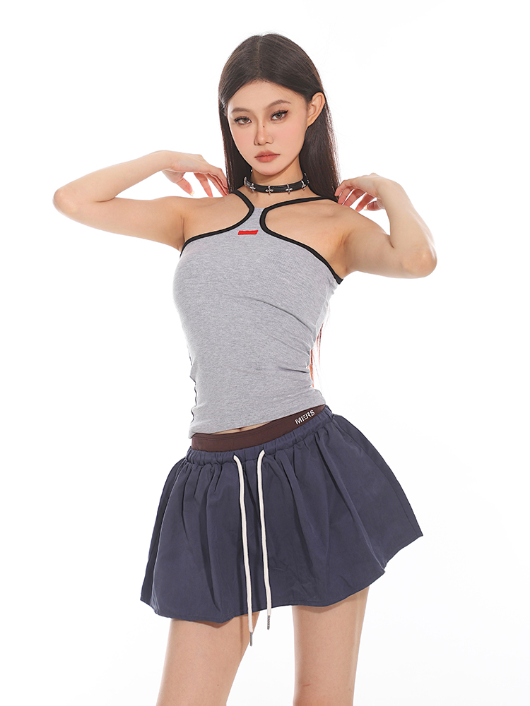 Retro Summer Two-Way Backless Shoulder Cutout Camisole Top - Hot American Style for a Chic 90s Look Retro Summer Two-Way Backless Shoulder Cutout Camisole Top - Hot American Style for a Chic 90s Look