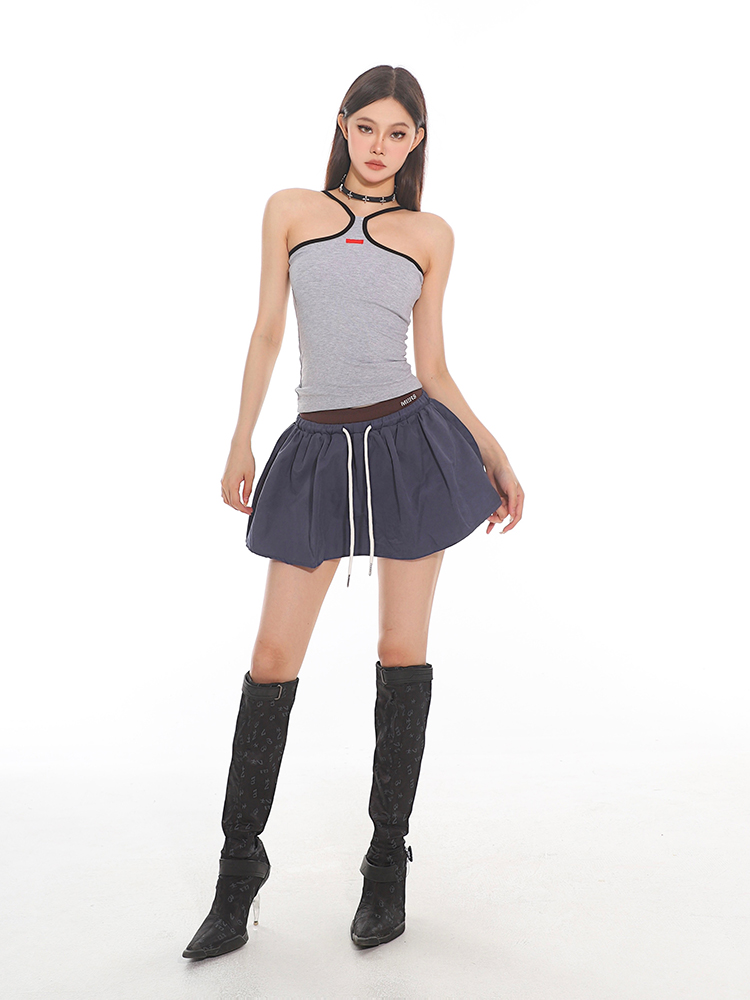 Retro Summer Two-Way Backless Shoulder Cutout Camisole Top - Hot American Style for a Chic 90s Look Retro Summer Two-Way Backless Shoulder Cutout Camisole Top - Hot American Style for a Chic 90s Look