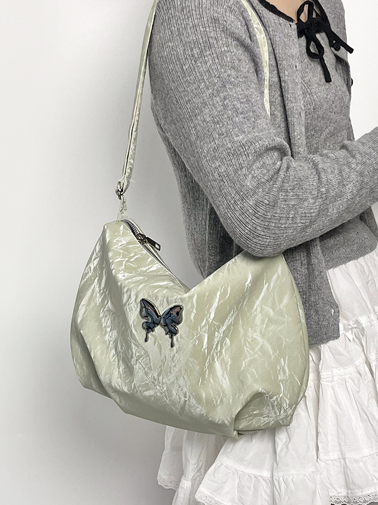 Retro Tote Bag for Women - Fresh Niche Design, Casual Commuting Shoulder Crossbody Bag, 2025 Fashion Trend Retro Tote Bag for Women - Fresh Niche Design, Casual Commuting Shoulder Crossbody Bag, 2025 Fashion Trend