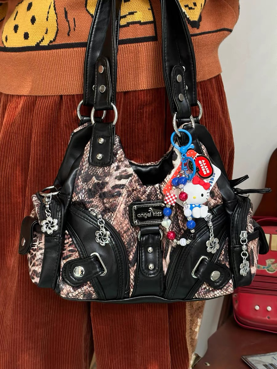 Retro Y2K Spicy Girl Single Shoulder Crossbody Bag - Vintage Tote Handbag for Women Retro Y2K Spicy Girl Single Shoulder Crossbody Bag - Vintage Tote Handbag for Women