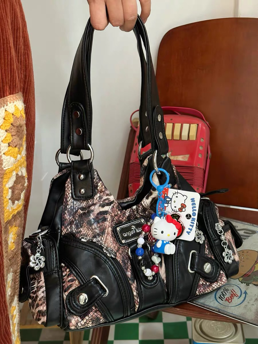 Retro Y2K Spicy Girl Single Shoulder Crossbody Bag - Vintage Tote Handbag for Women Retro Y2K Spicy Girl Single Shoulder Crossbody Bag - Vintage Tote Handbag for Women