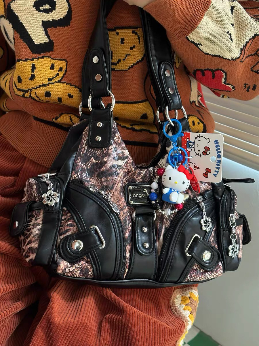 Retro Y2K Spicy Girl Single Shoulder Crossbody Bag - Vintage Tote Handbag for Women Retro Y2K Spicy Girl Single Shoulder Crossbody Bag - Vintage Tote Handbag for Women