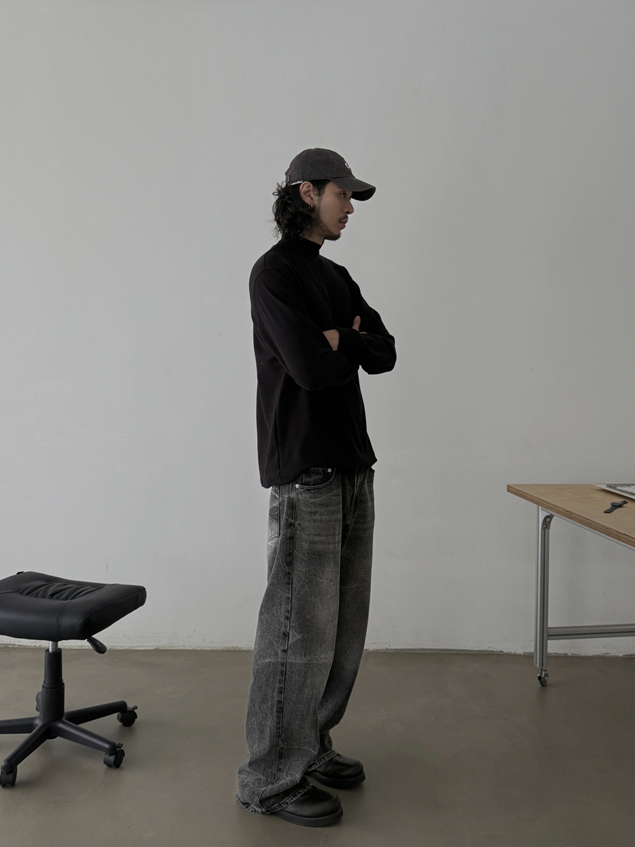 Self-Heating Velvet Half-High Neck Fitted Long Sleeve T-Shirt for Men and Women, Trendy Loose Warm Base Layer Top Self-Heating Velvet Half-High Neck Fitted Long Sleeve T-Shirt for Men and Women, Trendy Loose Warm Base Layer Top