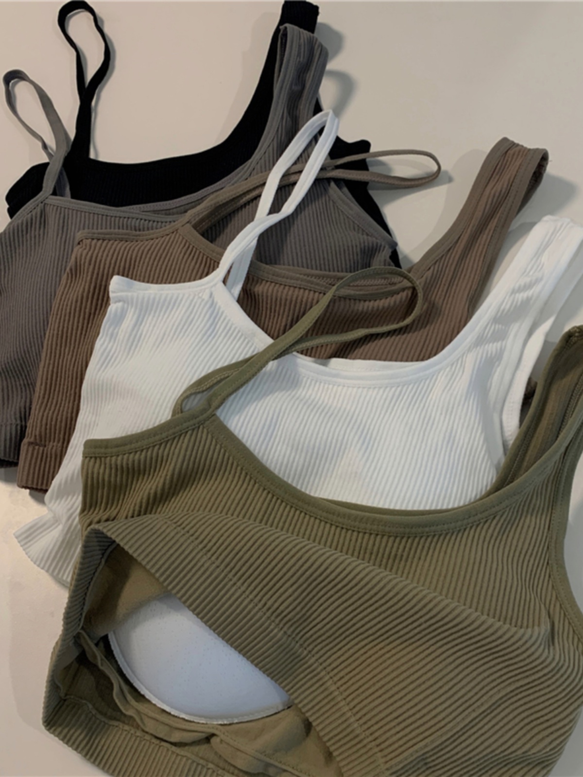 Sexy Camisole with Chest Pad for Jazz Dance - Short Outerwear Top, Perfect for Night Out and Y2K Style Sexy Camisole with Chest Pad for Jazz Dance - Short Outerwear Top, Perfect for Night Out and Y2K Style