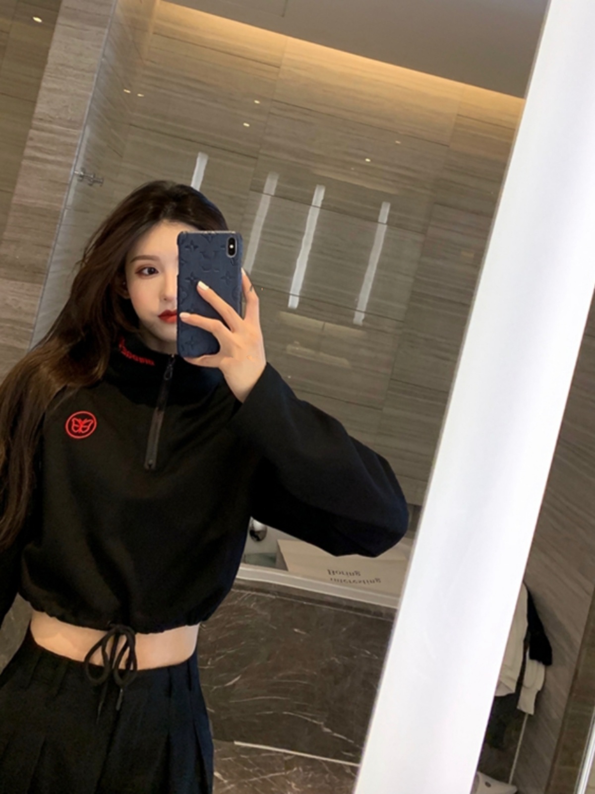 Short Jazz Dance Crop Top for Women - Thin Hoodie Style, Hot Girl Trend, Perfect for Practice and Studio Sessions