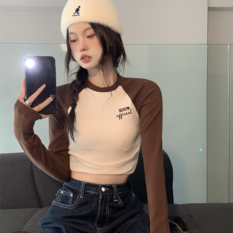 Slim-Fit Jazz Dance Outfit for Girls - Short Cropped Top, European and American Style, Trendy Ins Look Slim-Fit Jazz Dance Outfit for Girls - Short Cropped Top, European and American Style, Trendy Ins Look