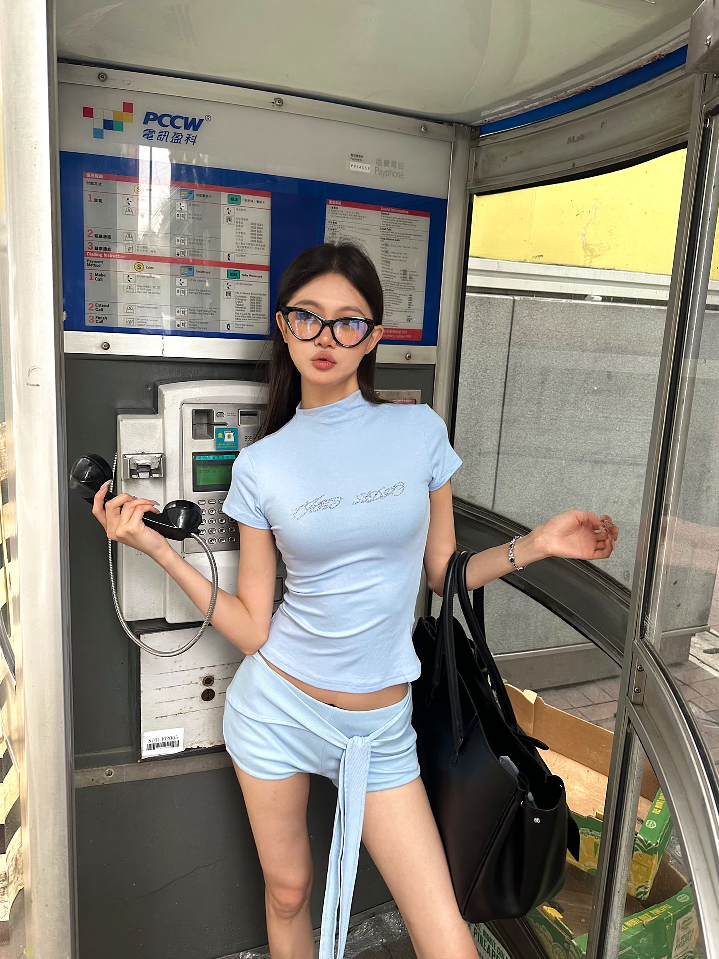 Spicy Girl Pure Desire T-Shirt for Women - Slim Fit, Short Sleeves, Half High Collar, Rhinestone Embellishment, American Style