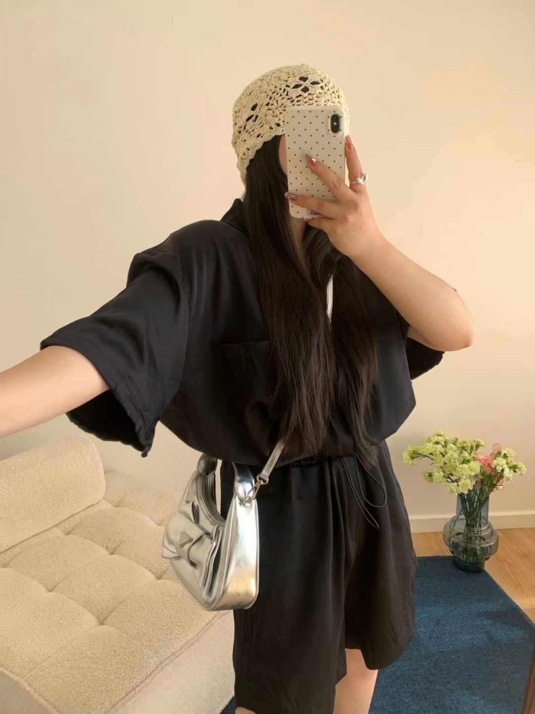 Spring/Summer 2025 Bow Hobo Handbag, High-End Half-Round Commuter Shoulder Crossbody Bag for Women, Versatile Fashion Accessory Spring/Summer 2025 Bow Hobo Handbag, High-End Half-Round Commuter Shoulder Crossbody Bag for Women, Versatile Fashion Accessory