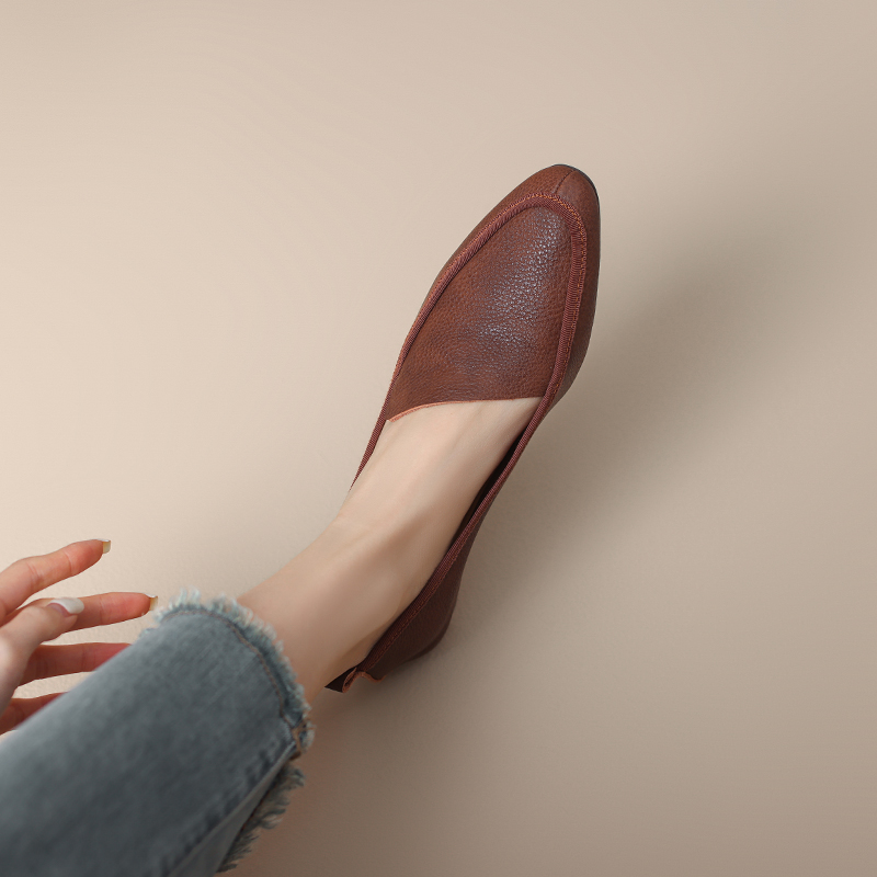 Stylish Diagonal Opening Chunky Heel Grandma Shoes for Women - Soft-Soled Loafers, Trendy Comfort Footwear Stylish Diagonal Opening Chunky Heel Grandma Shoes for Women - Soft-Soled Loafers, Trendy Comfort Footwear