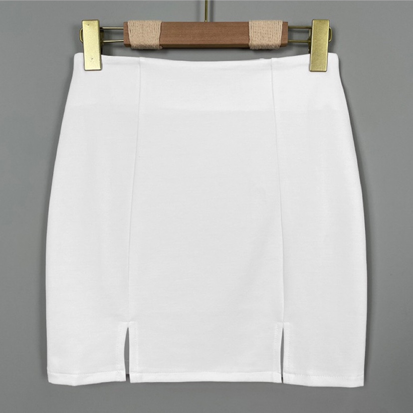 Summer 2025 South Korea Stylish High-Waisted Bodycon Short Skirt for Women - Sexy Slim-Fit Versatile Design