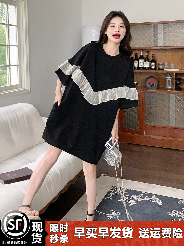 Summer Casual Loose Fit T-Shirt Dress for Women, Relaxed Style, Flattering Design, Unique and Beautiful for Effortless Chic Summer Casual Loose Fit T-Shirt Dress for Women, Relaxed Style, Flattering Design, Unique and Beautiful for Effortless Chic