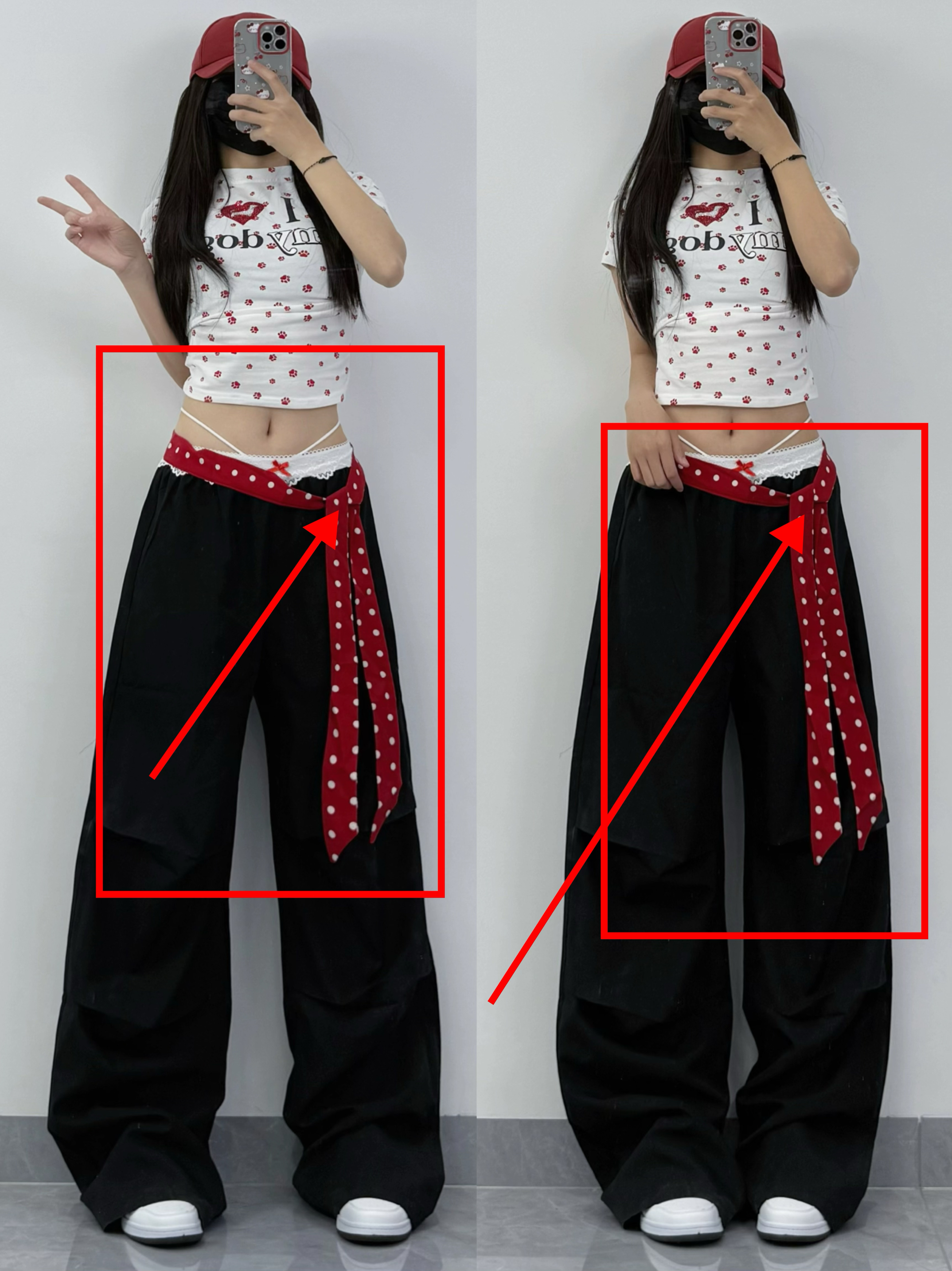 Summer Dance Set Women's Off-Shoulder Short Sleeve T-Shirt with Dog Paw Heart Print - Slimming Waist Casual Top Summer Dance Set Women's Off-Shoulder Short Sleeve T-Shirt with Dog Paw Heart Print - Slimming Waist Casual Top