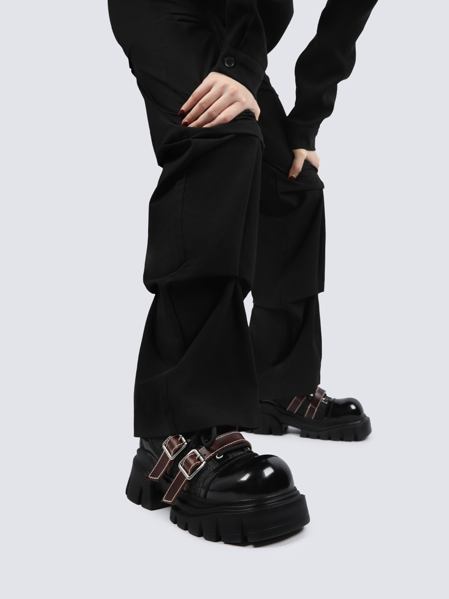 Summer Gender-Neutral Retro Casual Thick-Soled Leather Shoes for Women - Versatile Fashion Footwear Summer Gender-Neutral Retro Casual Thick-Soled Leather Shoes for Women - Versatile Fashion Footwear