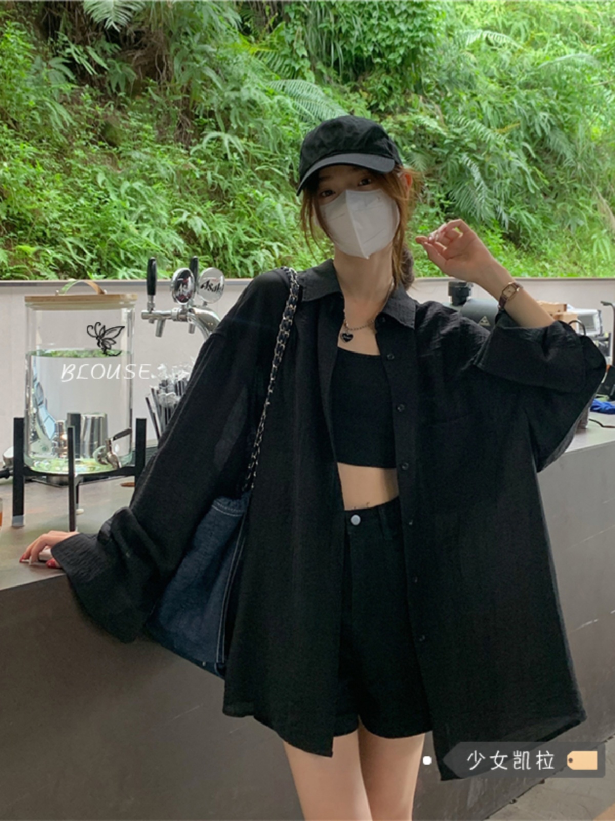 Summer Long Sleeve Jazz Hip-Hop Shirt for Women, Hong Kong Style Dance Jacket, Trendy Streetwear Top