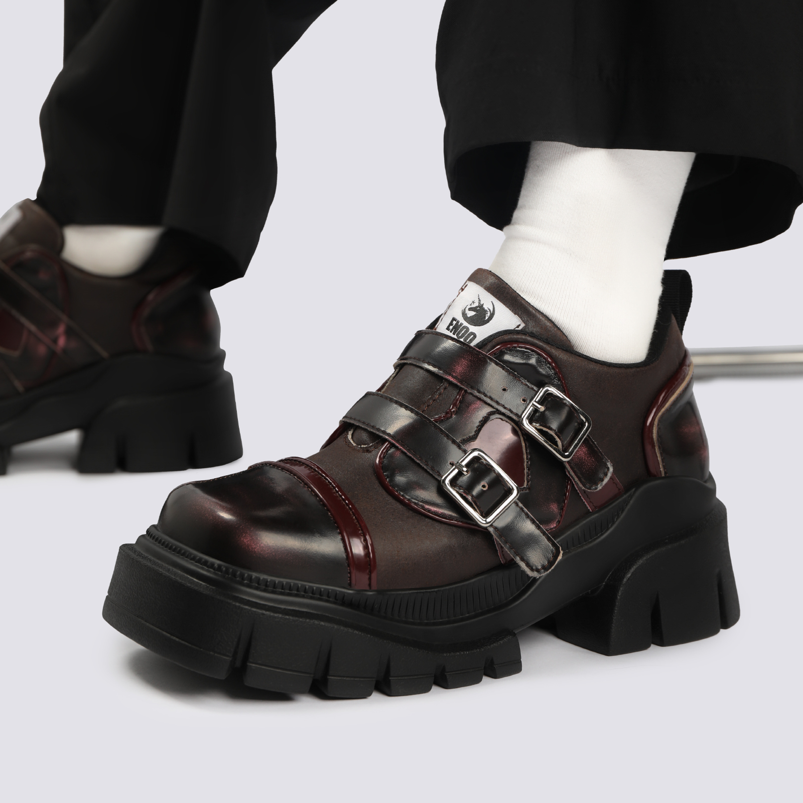 Summer Punk Style Women's One-Strap Height-Increasing Thick-Soled Shoes - Versatile Design for Y2K and 90s Fashion