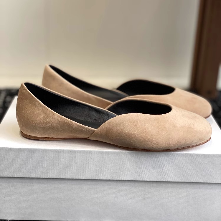 Summer Versatile Hollowed-Out Round-Toe Flat Sandals - Comfortable Shallow Mouth Casual Driving Loafers