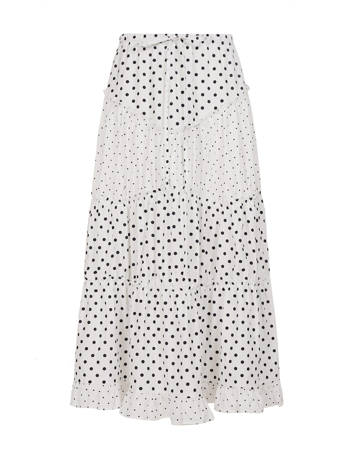 Sweet Princess Style Polka Dot A-Line Midi Skirt for Women, Fashionable Vintage-Inspired Versatile Long Skirt, Age-Reducing Fashion Sweet Princess Style Polka Dot A-Line Midi Skirt for Women, Fashionable Vintage-Inspired Versatile Long Skirt, Age-Reducing Fashion