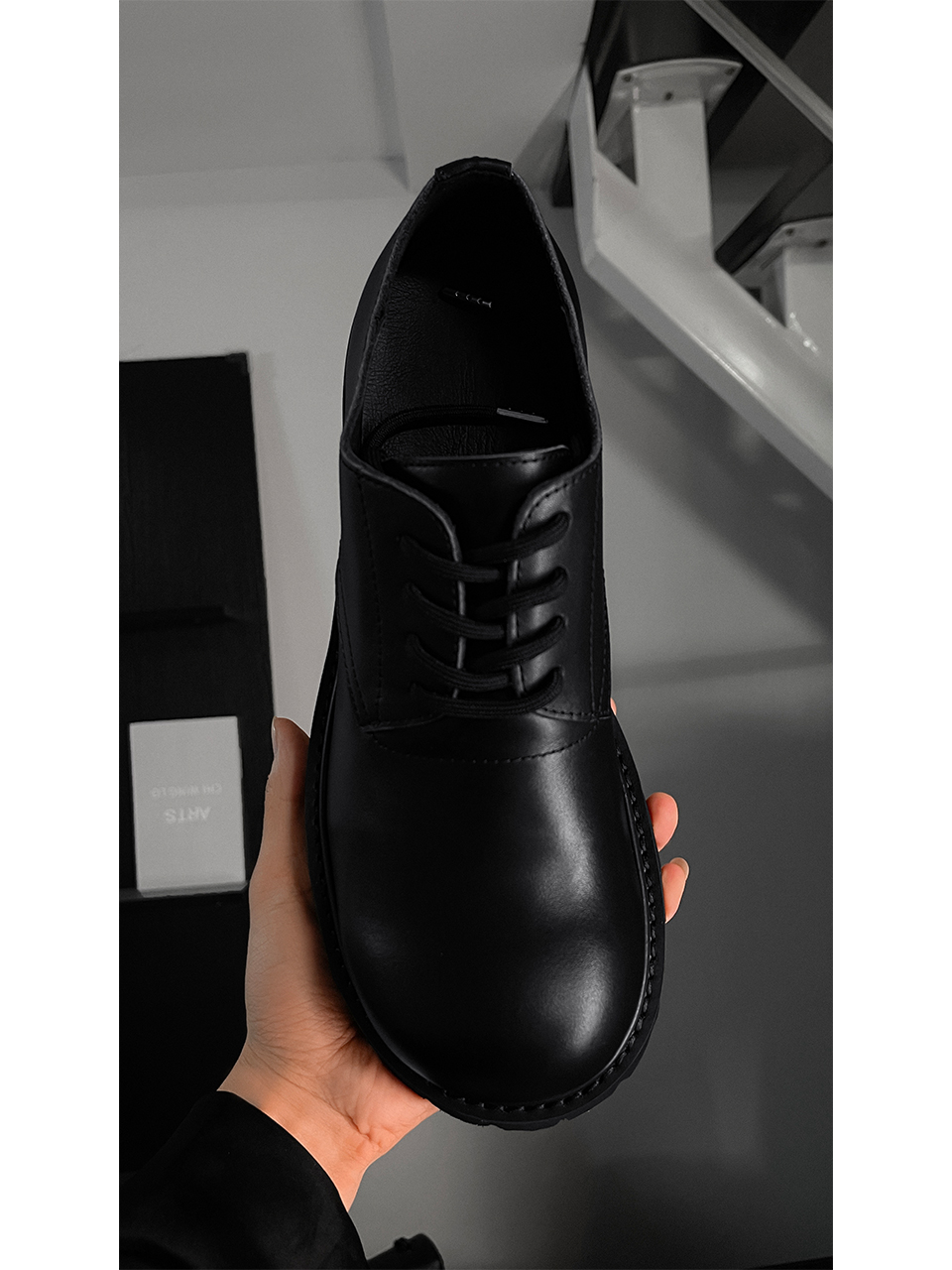 Thick-Soled Men's Leather Derby Shoes - British Style Business Casual Footwear for High-End Suits Thick-Soled Men's Leather Derby Shoes - British Style Business Casual Footwear for High-End Suits