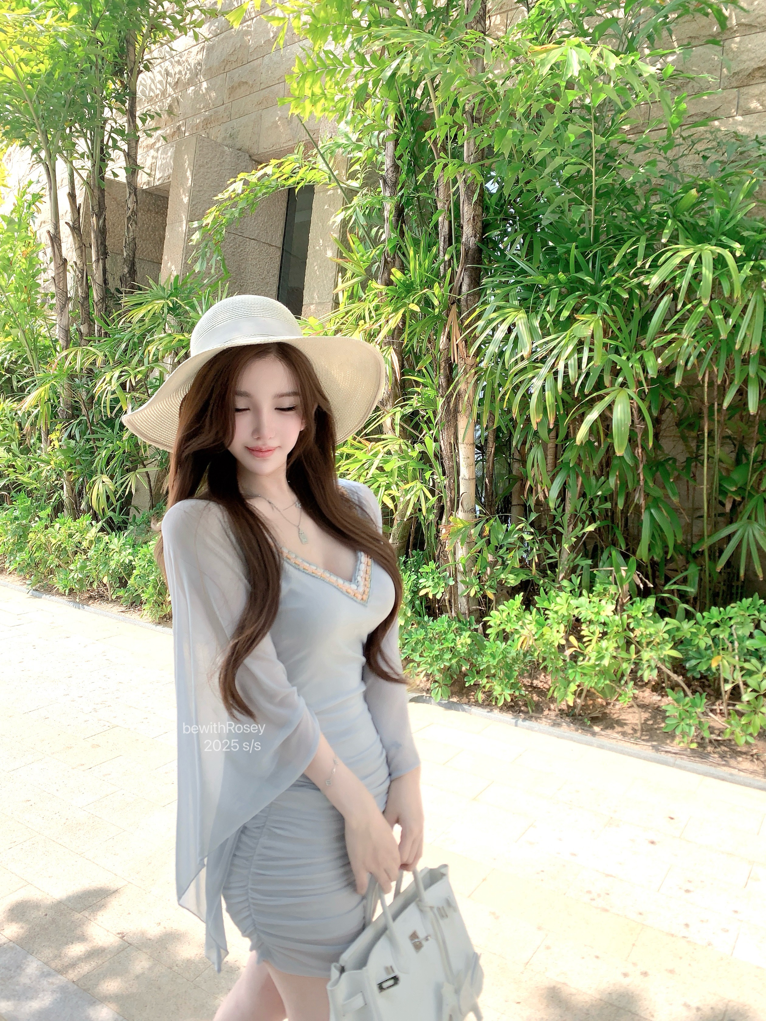 Transparent Blue Mermaid Tears Three-Layer Beaded V-Neck Mesh Bodycon Vacation Dress - Chic Summer Style, Perfect for Beach Getaways Transparent Blue Mermaid Tears Three-Layer Beaded V-Neck Mesh Bodycon Vacation Dress - Chic Summer Style, Perfect for Beach Getaways