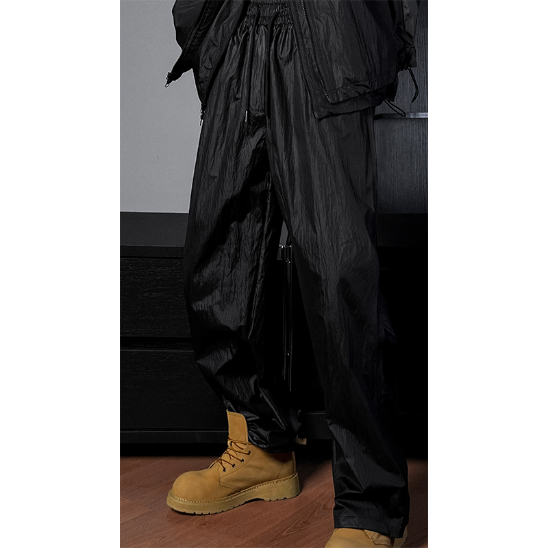 Trendy Casual Three-Piece Set: Simple Functional Style with Dragon Dadao Vest Jacket and Long Pants for Autumn Fashion Trendy Casual Three-Piece Set: Simple Functional Style with Dragon Dadao Vest Jacket and Long Pants for Autumn Fashion